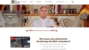 AIDA Formel The Vegetarian Butcher Website