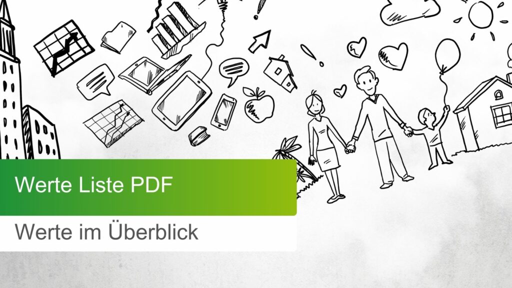 Werte Liste PDF Titelbild