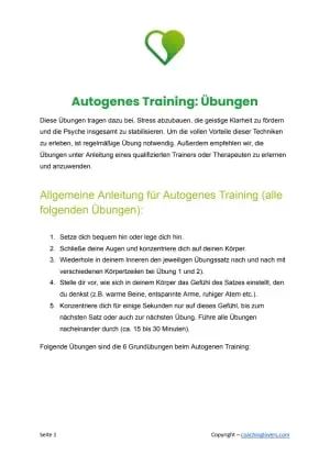 Autogenes-Training-Übungen-PDF-Vorlage