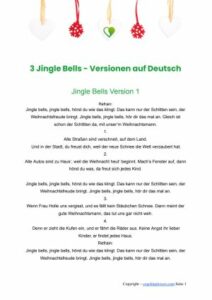 text jingle bells auf deutsch