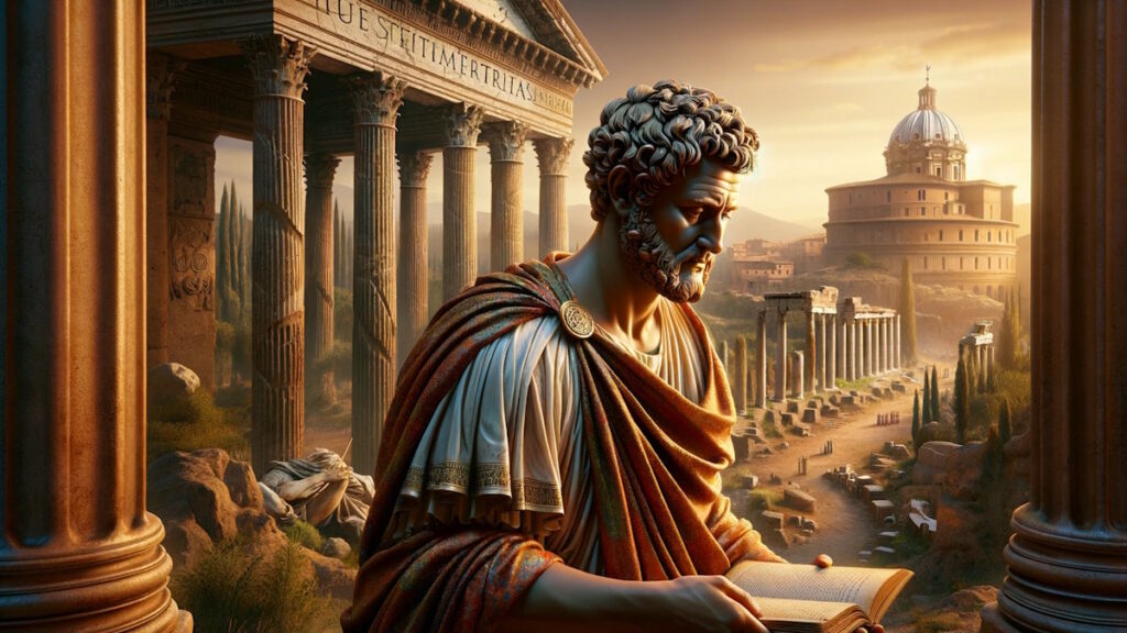 Markus Aurelius Stoiker in Rom