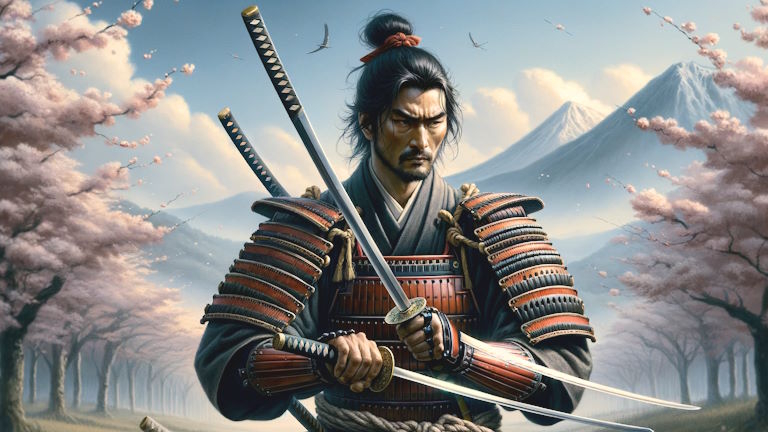 Miyamoto Musashi Zitate - Samurai