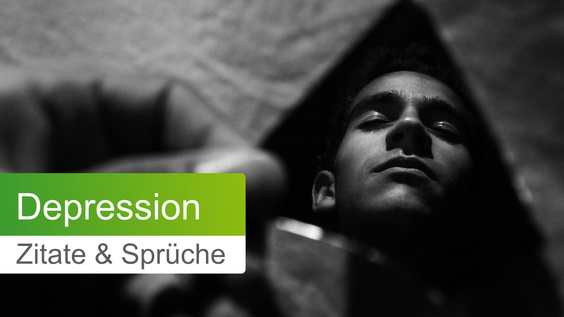 Depression Zitate und Sprüche als Hilfe