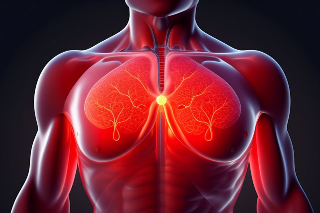 Thymusdrüse spirituelle Bedeutung: leuchtet hinter dem Brustbein - im Körper