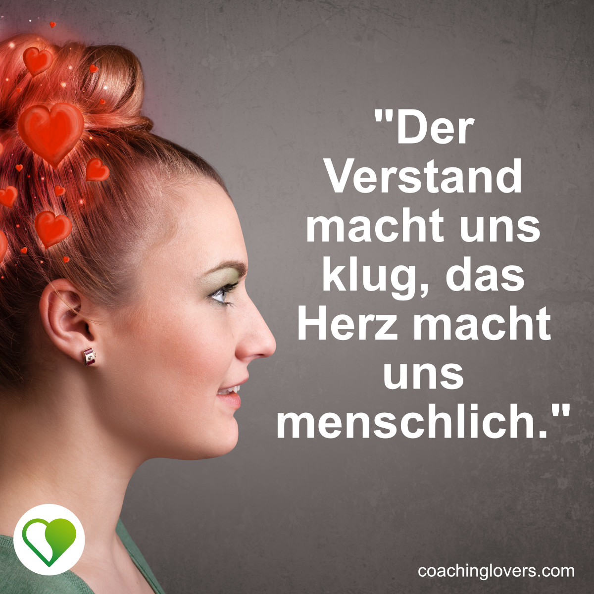 Herz über Kopf Sprüche und Zitate