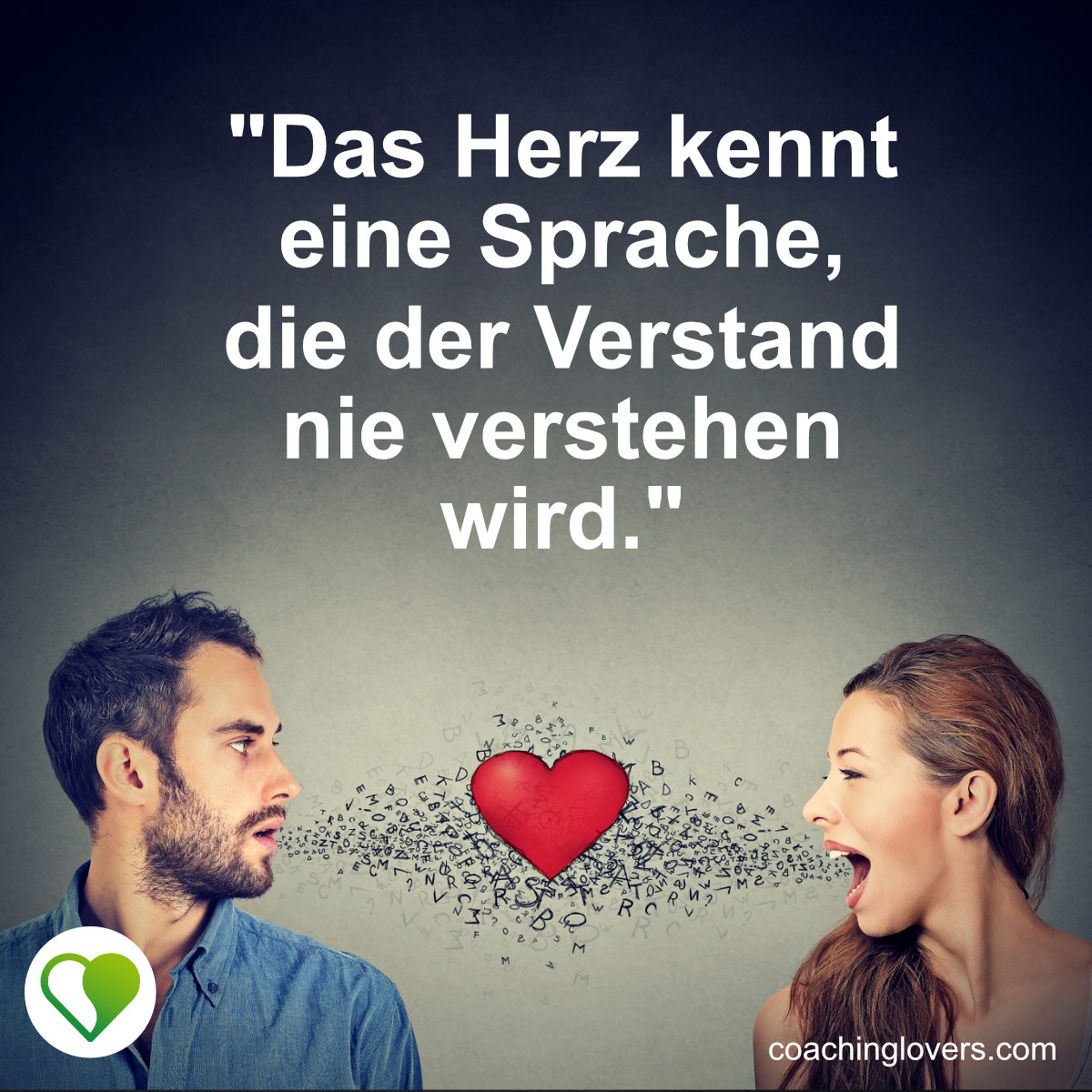 Herz über Kopf Sprüche und Zitate