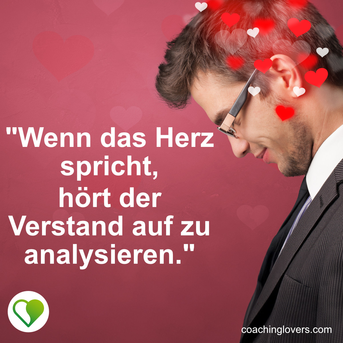 Herz über Kopf Sprüche und Zitate
